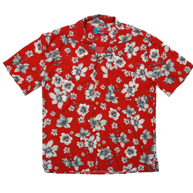 [ginghambus/깅엄버스]Plumeria Aloha Shirts(2color/남자꽃무늬남방/남자꽃무늬셔츠/하와이언남방