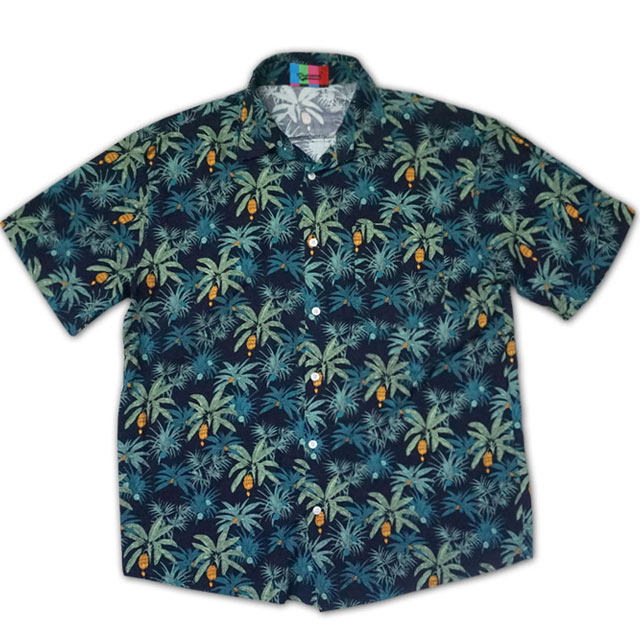 [ginghambus/깅엄버스]Tropical Forest Shirts(2color/남자하와이언셔츠/남자하와이언남방/하와이안남방