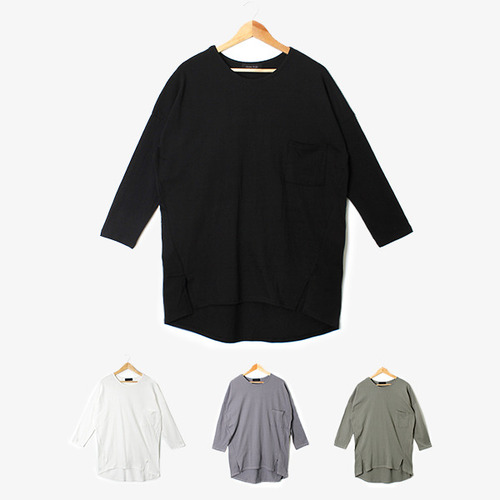 [ginghambus/깅엄버스]Vintage Color Combination Sweat Shirt(2color/남자배색맨투맨/반폴라넥맨투맨/하이넥맨투맨